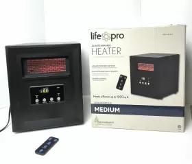 Ls1002thd14 Life Pro 208474 Element 1000w Electric Quartz Infrared Space Heater