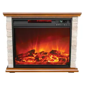 Fp1136 Life Smart Labs Lifesmart 1500 W Portable Electric Infrared Quartz Fireplace Heater Used