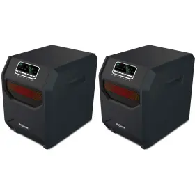 Lifesmart Global 842372108379 4-element Quartz Infrared Portable Large Room Electric Space Heater