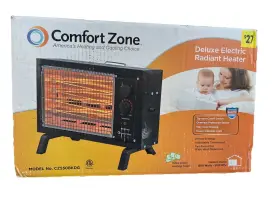 Cz550 Loogbh Comfort Zone 1500 Watt Portable Electric Indoor Radiant Wire Element Space