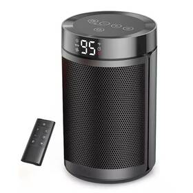 Lukyamzn 445016131110 1500-watts 11.2 Inch H Portable Electric Forced Air Ceramic Space Heaters With Th