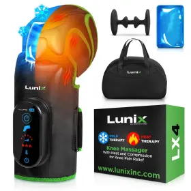 Lunix 850049964913 Lx4 Knee Massager With Heat And Compression Fsa Hsa Eligible Recharge