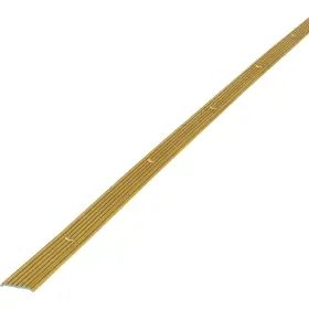 79046 M-d Building Products 3/4 Inch X 36 Satin Brass Aluminum Seam Binder With