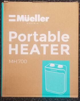 M Ller Mh700 Mueller Austira Portable Heater 120v 1500w New In Box