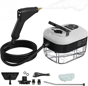 Maflyxda 767700188833 Steam Cleaner 6-levels Adjustable Switch Handle 15s Heat-up 1.2l Tank Ste