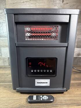 Magnavox Mg6steel / Quartz Infrared Heater Remote Included