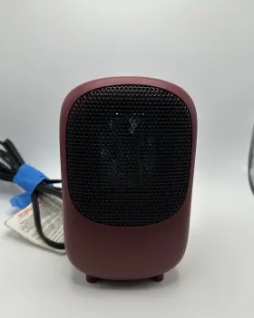 Mh-16p Mainstays Mini Ceramic Heater Maroon Color Very Nice Works Great
