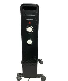 Wsh0702abb Mainstays Electric Radiator Heater Mechanical Oil Filled 1500w Black