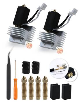 Manolindox 0.4mm 0.4mm 2pack 0.4mm Upgrade Ceramic Hotend For Elegoo Centauri Carbon Thermal Effici
