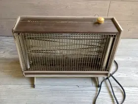 188t Markel Vintage Electric Instant Heat Fan Forced Space Heater Model
