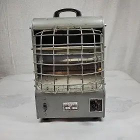 198t Markel Vintage Fan-glo Heetaire Electric Space Heater 1650w Works