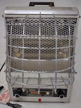 198tm-asa Markel Vintage Fan Glo Electric Space Heater Model 198tm - Asa Neo-glo Element