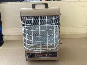 198ts Markel Vintage Electric Space Heater Neo-glo Element Usa Art Deco Video