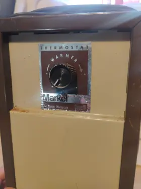 61ts Markel Vintage Scovill Electric Space Heater Midel