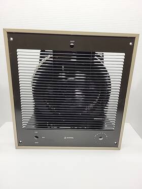 Markel H3163t Wall Insert Electric Heater 240v With Thermostat Beige And Brown Nos