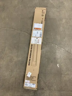 1000w Marley 2544w Electric Baseboard Heater F2514 White 48in 120v