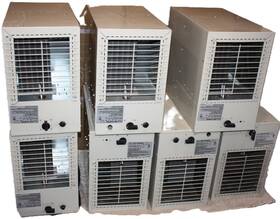 Marley Engineered Products Prh1323240000 Lot Of 7 Plenum-rated Unit Heaters 2 Prh1523240000 And 5