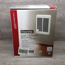 Marley Ffh1612 Fan Forced Wall Heater 1500watts 120v Fahrenheat