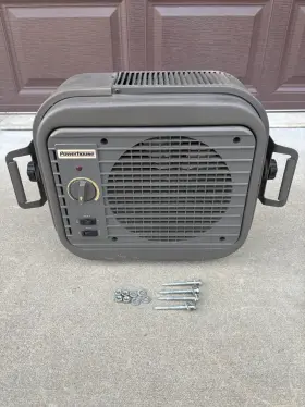 Ph4a Marley Powerhouse Portable Garage Heater 2000-4000 Watts 9.6-16.7 Amps