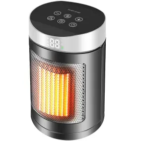 Marygel 792864455019 660w Indoor Electric Space Heater For Bedroom Home Silver