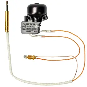 Mcampas 780682613940 Propane Heater Safety Kit With Thermocouple And 24 Inch Black Golden