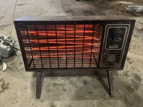 342052 Mcgraw Edison Vintage Instant Heat Company Mcgraw-edison Fan Forced Space Heater