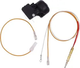 Meter Star 798610308226 Propane Tank Top Heater Safety Kit Replacement Parts Gas Patio Black