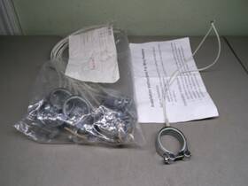 Mica Heater 451020 Lot Of 8 Band Heaters/clamps 150w 203v For