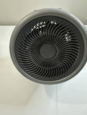 Midea Mok7405504 2-in-1 Digital Turbo Heater Fan Black
