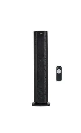 Mshc30tw6bb Midea 1500w 30 Inch Smart Tower Heater With Wi-fi App And Voice Remote Control