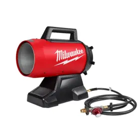 0801-20c Milwaukee M18 70 000 Btu Forced Air Propane Heater - Tool Only