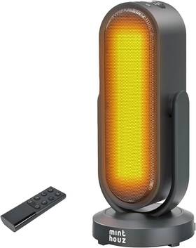 Minthouz 744110323269 1500w Portable Ceramic Space Heater Remote Eco Mode Oscillation