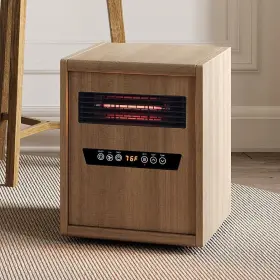 Modern Ember 810116826278 New Portable Rolling Infrared Space Heater With Led Touchscreen&remote Fast Ship