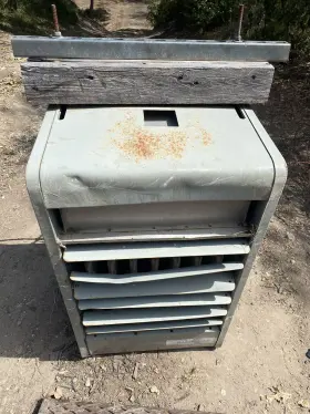 Pdp150 Modine 150 000 Btu Power Vented Propeller Natural Gas Unit Heater Untested