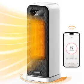 Morento 850068828036 Space Heaters For Indoor Use Smart Heater Wi-fi And Voice Control Port