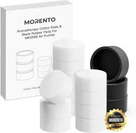 Mr2566apr Morento Genuine Aroma Pads 12pack And Rubber 3pack Air Purifier