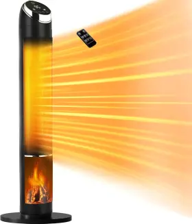 B0bqbrv8q8 Mountman Space Heater 38 Inch Tower With Remote 3 Modes 80 Osillation Ov
