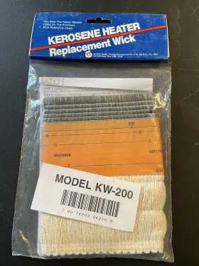 Kw-200 Mr. Bar-b-q Replacement Wick Kerosene Heater Model