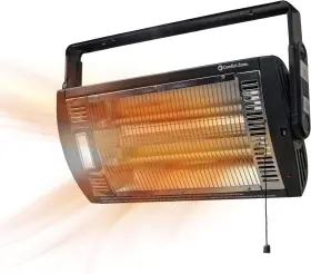 Mr. Brands Llc. 075877005366 Comfort Zone Durable Ceiling Mounted Space Heater 90 Degree Adjustable Tilt