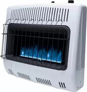 Mhvfb30ngt Mr. Heater 089301000865 30 000 Btu Vent Free Blue Flame Natural Gas White