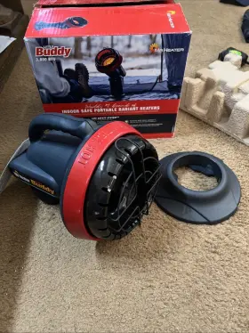 Mr. Heater 089301002135 3 800 Btu Little Buddy Portable Radiant Propane Used Once Perfect