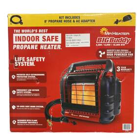Mr. Heater 680358267319 Mr. Propane Space 18 000 Btu Big Buddy Portable Radiant 450