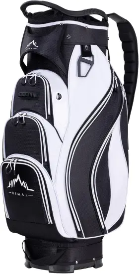 Mr. Heater 711181410754 14-way Divider Golf Cart Bag With Handles Storage Space For Men