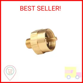 F273754 Mr Heater 720698910046 Mr. 1/4 Male Pipe Thread X 1 Inch -20 Female Throwaway Cylinder
