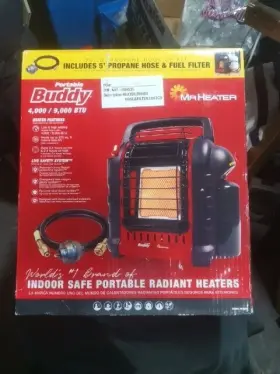 A334800 Mr Heater Big Buddy 9000 Btu Portable Propane Missing Parts Sealed