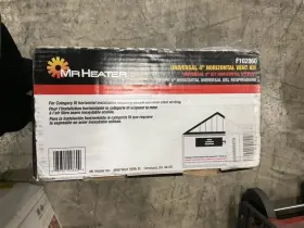 F102860 Mr. Heater Horizontal Vent Kit For Unit Heaters Open Box
