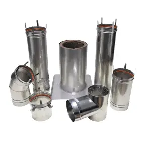F102861 Mr. Heater Category 3 Horizontal 6 In Vent Kit For Big Maxx Heaters