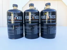 F200048 Mr. Heater Empty 3 Cans 1 Lb. Propane Refillable Fuel Keg