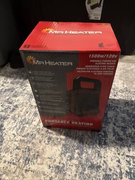 Mr. Heater F236200 Mr. Portable Ceramic Forced Air Electric 120v 1500w