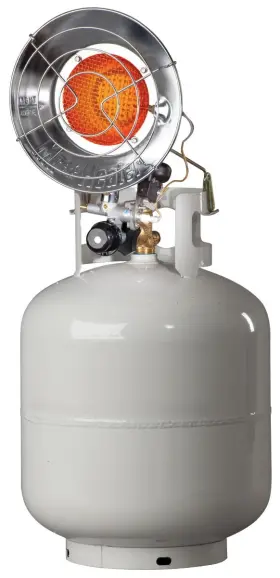 F242105 Mr. Heater 15000 Btu/h 300 Sq Ft Radiant Propane Tank Top